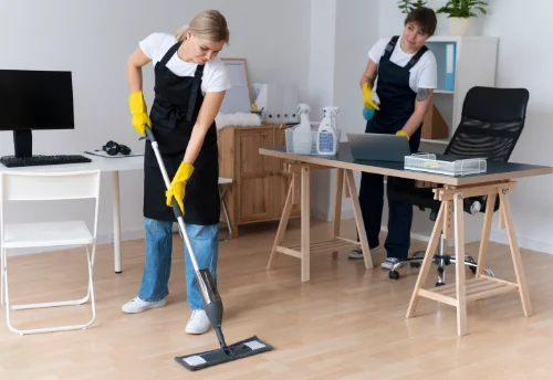 Nettoyage de bureau professionnel à Reventin-Vaugris