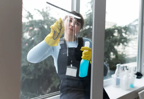 Nettoyage de vitres intérieures et extérieures à Reventin-Vaugris